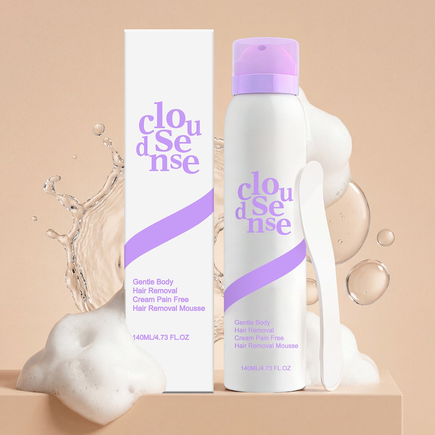 clevora Gentle Hair Removal Body Mousse