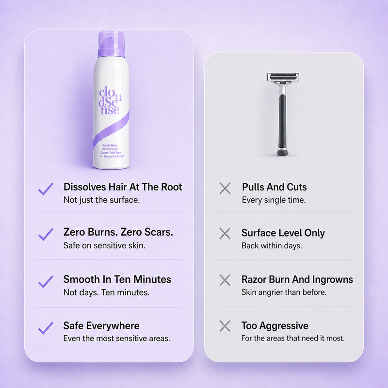 Carovora Gentle Hair Removal Mousse